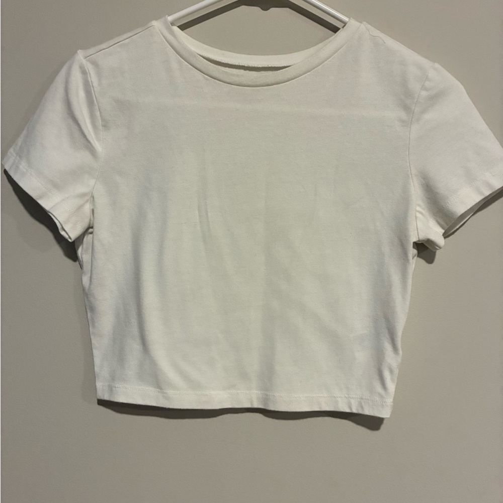 Wild Fable White and Black Crop Top Bundle